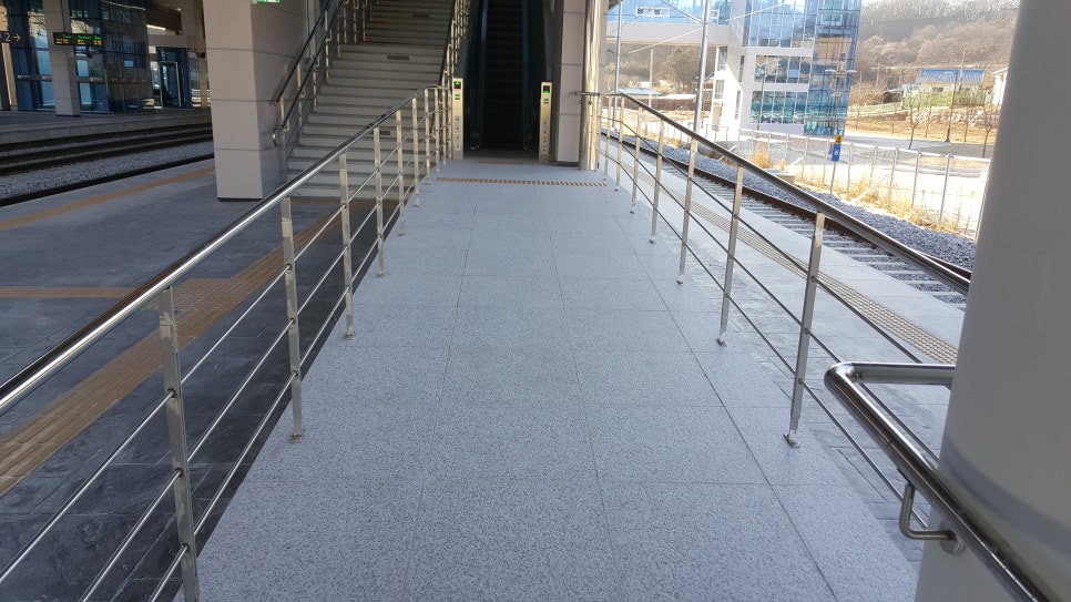 전철승강장버너작업